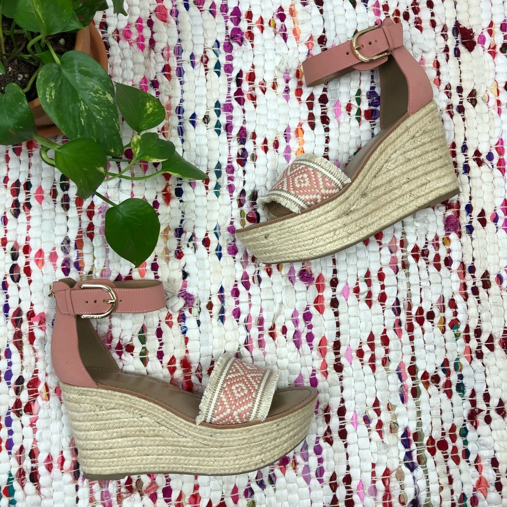 Tommy Hilfiger Terrin Espadrille Platform Wedges